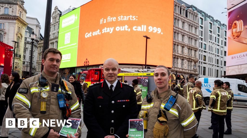 Piccadilly Circus billboards warn of e-bike fires