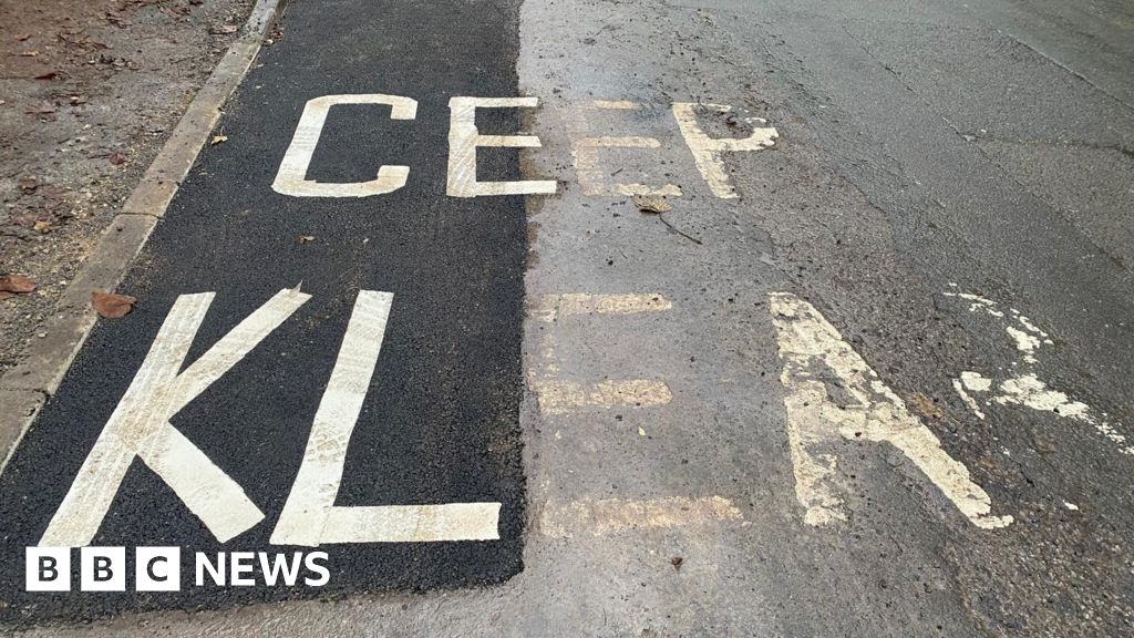 Exasperation over misspelt road repainting in Cirencester