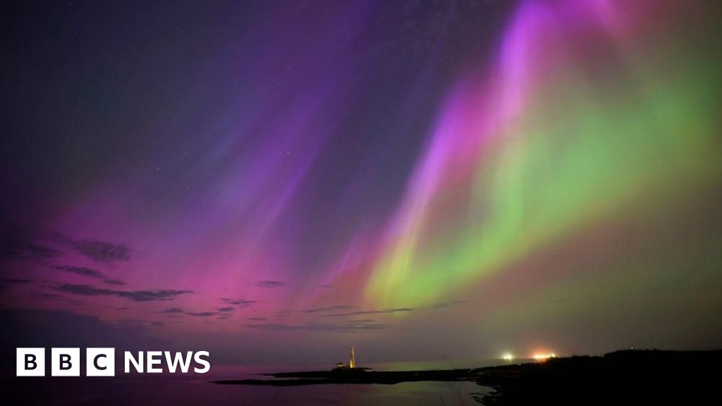 Spectacular Northern Lights stun UK