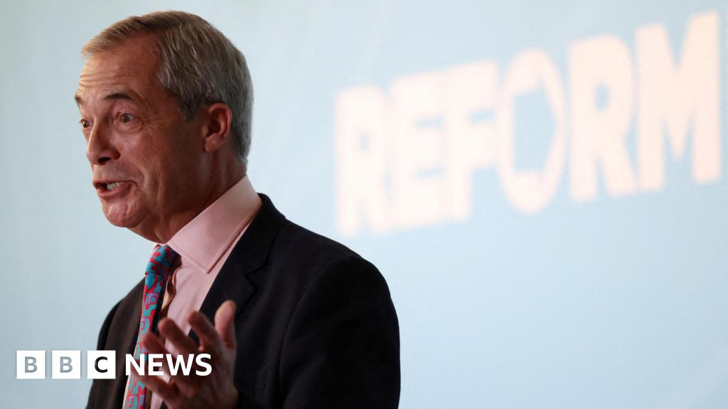 Reform UK has more members than Tories, Farage says