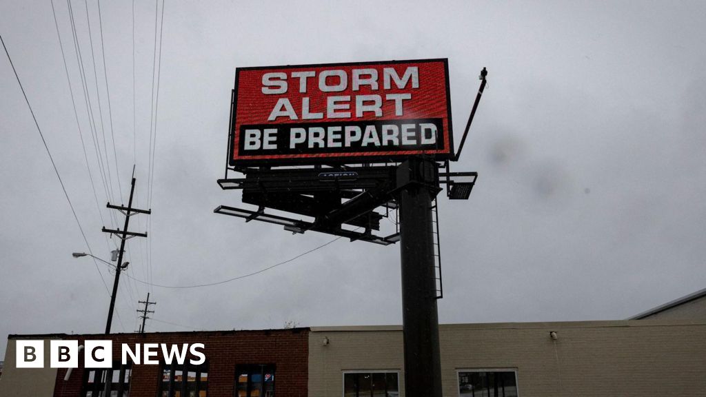 Hurricane Francine brings floods and power cuts to Louisiana