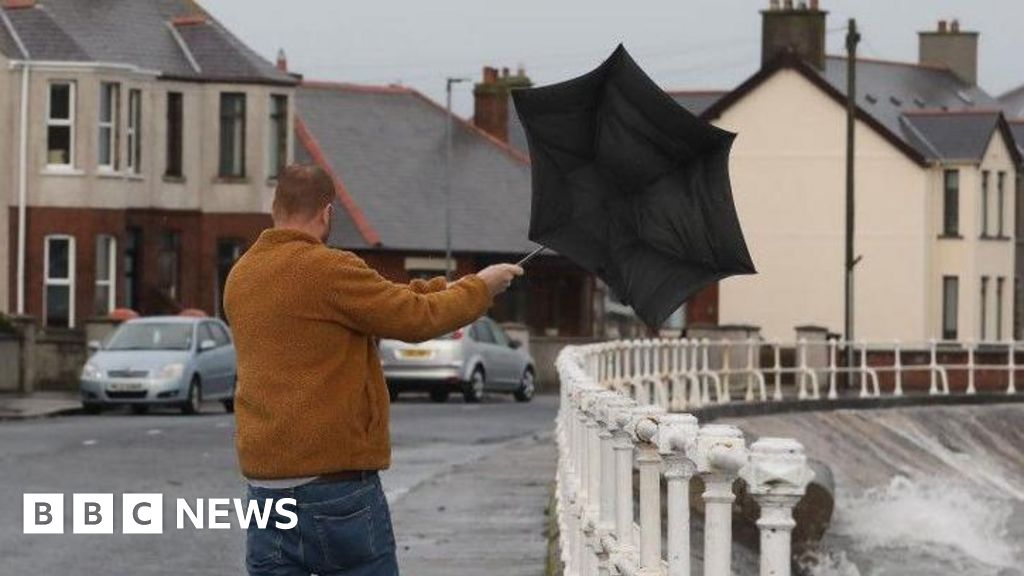 Rain and wind warnings issued for Northern Ireland