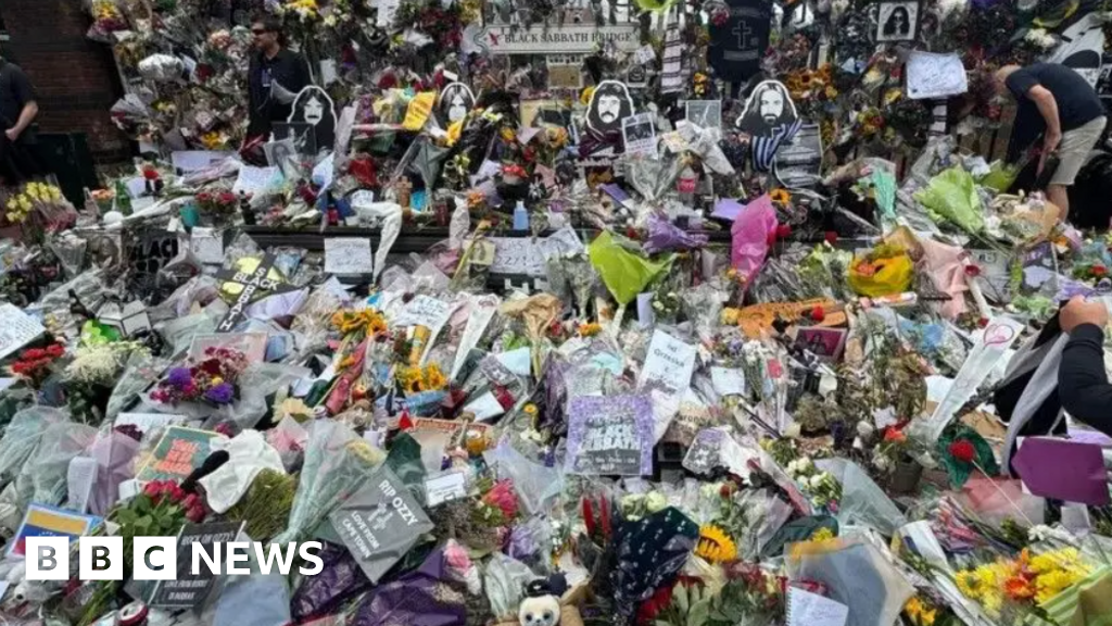 Ozzy Osbourne floral tribute theft case dropped