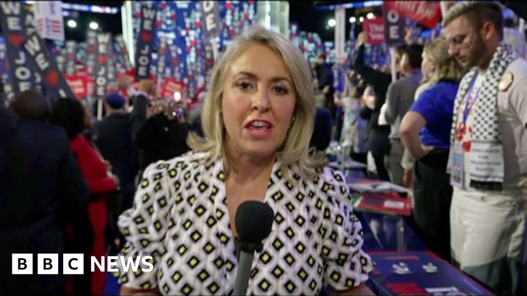 Watch: How did the room react to Biden’s DNC speech?