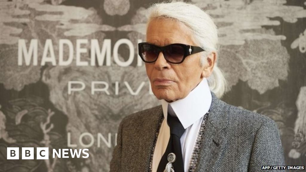 Karl Lagerfeld: The life of a design icon in pictures - BBC News