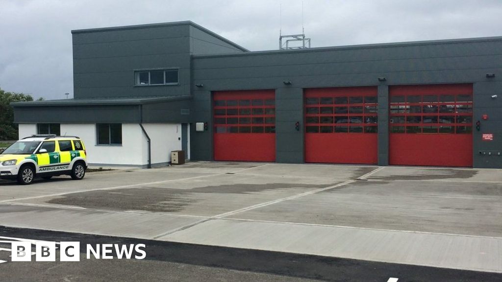 Isle of Man's new £1.45m combined fire and ambulance station opens