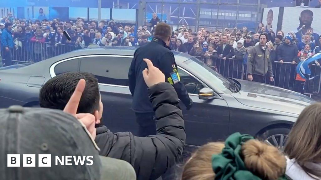 Delia Smith's car hit by objects at Portman Road