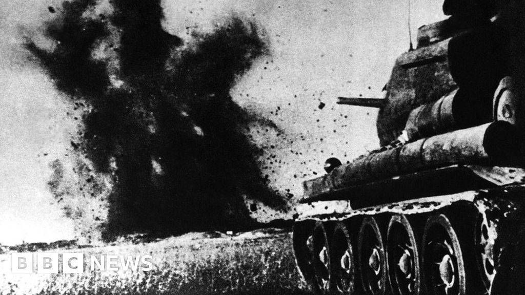 The largest tank battle in history began 75 years ago today