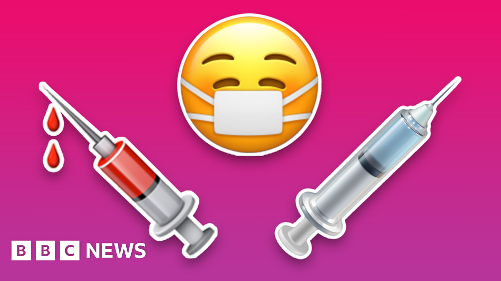 Apple revamps syringe emoji for Covid vaccines BBC News