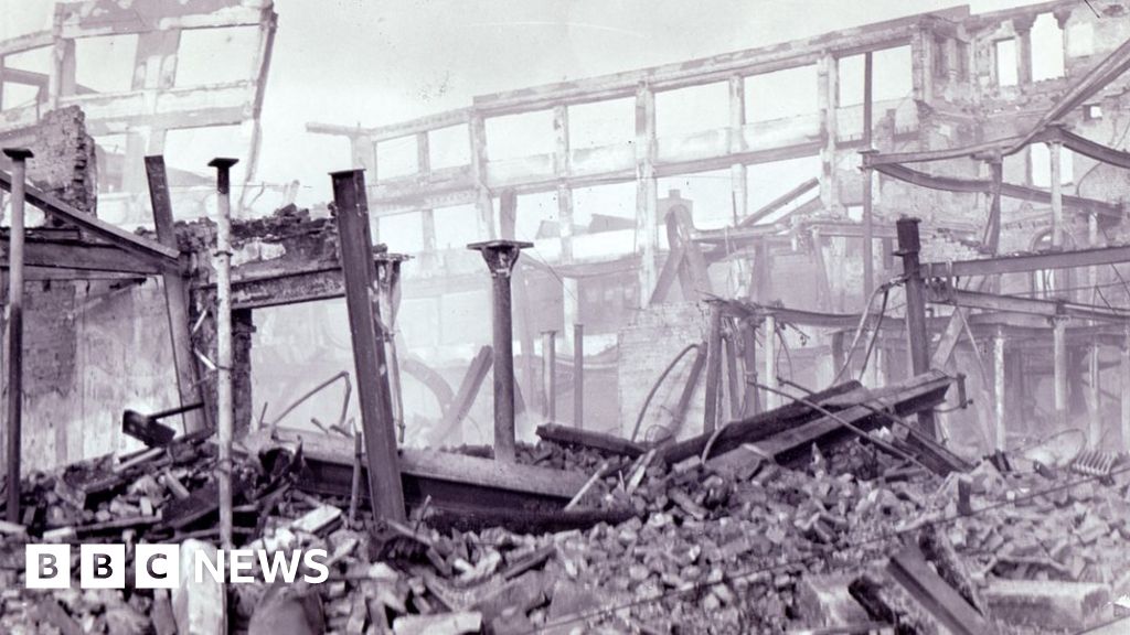 Sheffield S Blitz Memorial Walk Launches At Bombed Sites Bbc News
