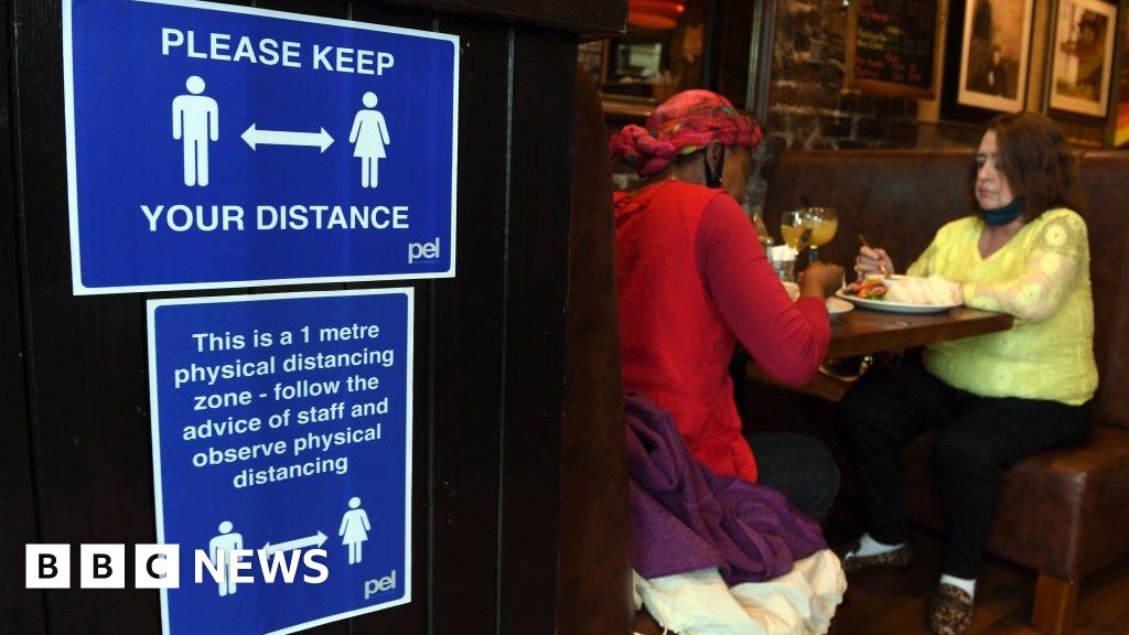 Covid in Scotland: Nightclubs close and 1m distancing returns