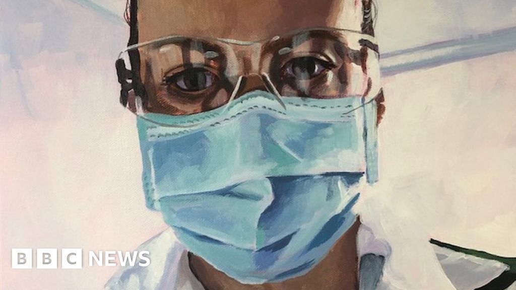 Coronavirus: Portraits Of NHS Frontline 'heroes' - BBC News