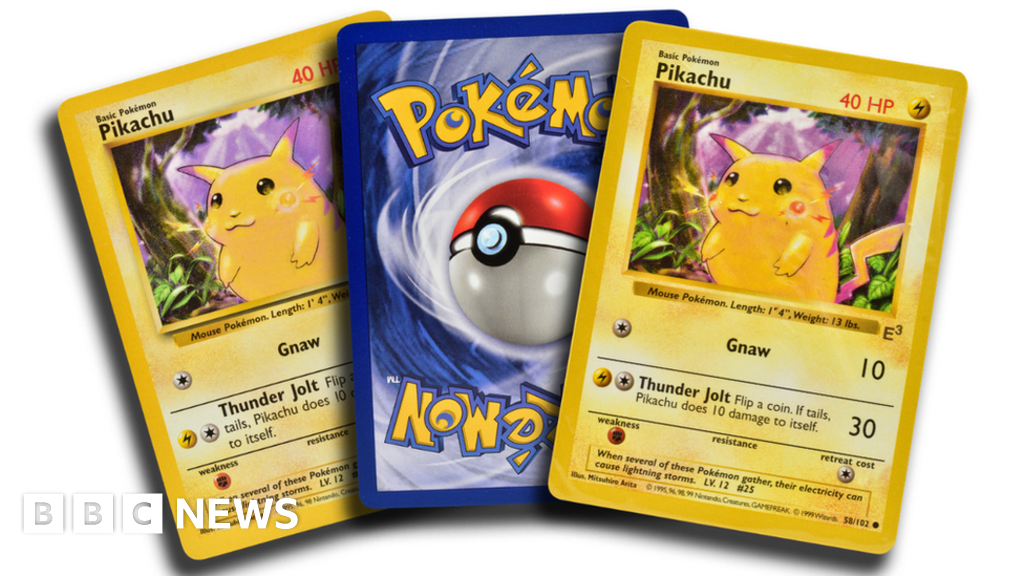 Rare Pokemon card sells for RECORD amount - BBC Newsround
