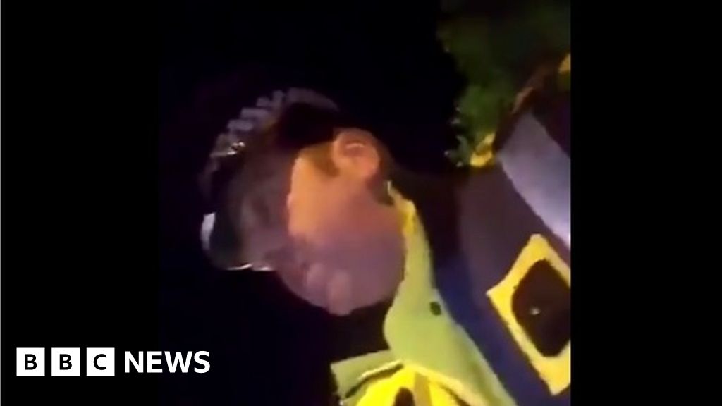 officer-tells-black-fan-you-stick-out-like-sore-thumb-bbc-news