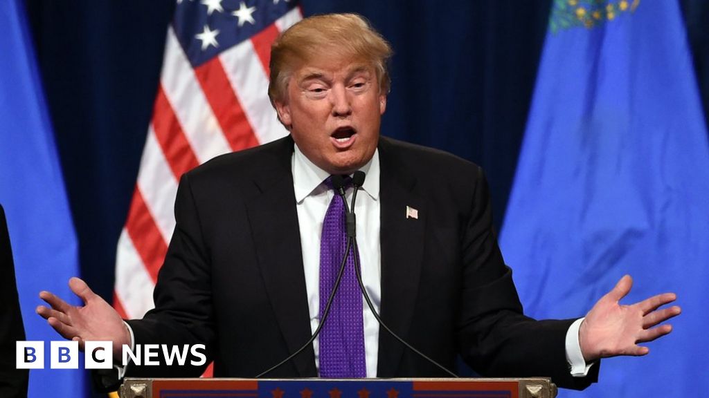 how-powerful-is-the-name-donald-trump-bbc-news