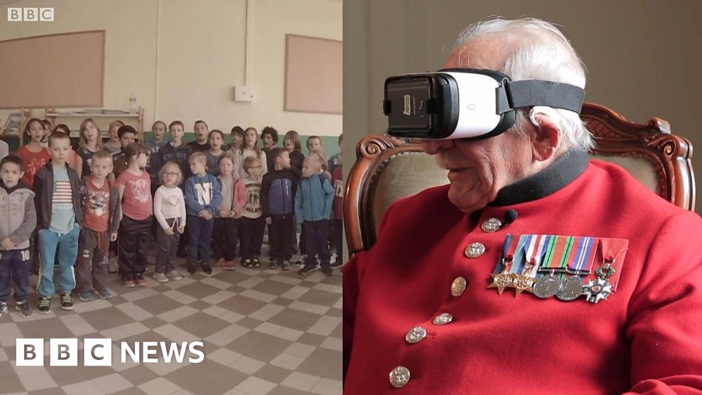 Virtual Reality Helps WWII Veteran Revisit His Past - BBC News