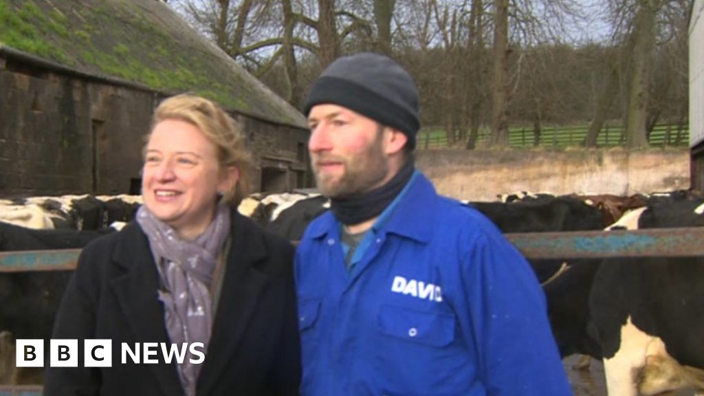 Green Party Leader Joins Fight To Save Bingley Dairy Farm - BBC News