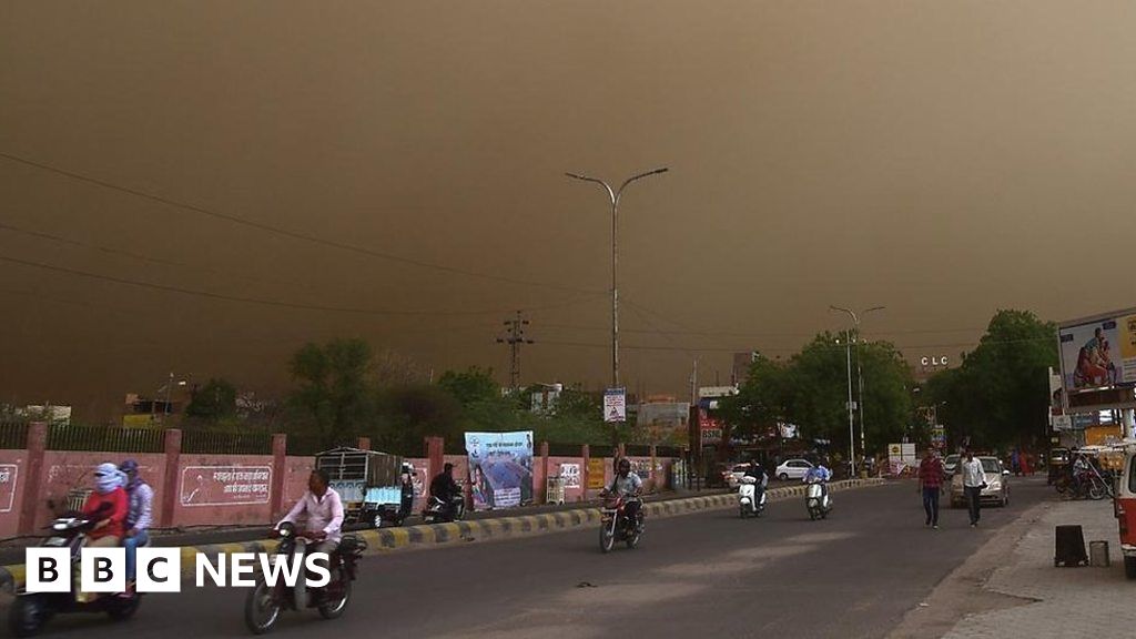 India Hit By Deadly Dust Storms Bbc News 