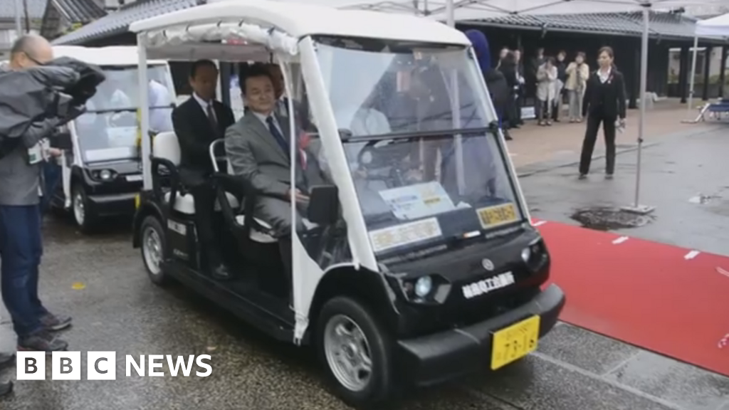 automatic golf buggy