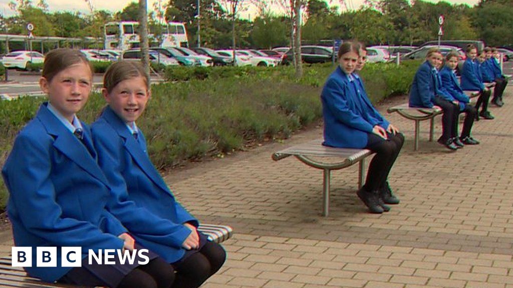Six sets of twins start Derry school together