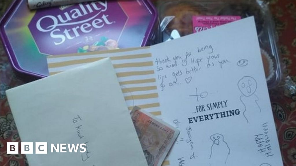 Appeal after trick-or-treaters bring Newcastle grandma gifts