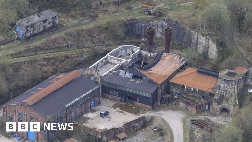 Brymbo steelworks site among five £5.4m lottery projects BBC News