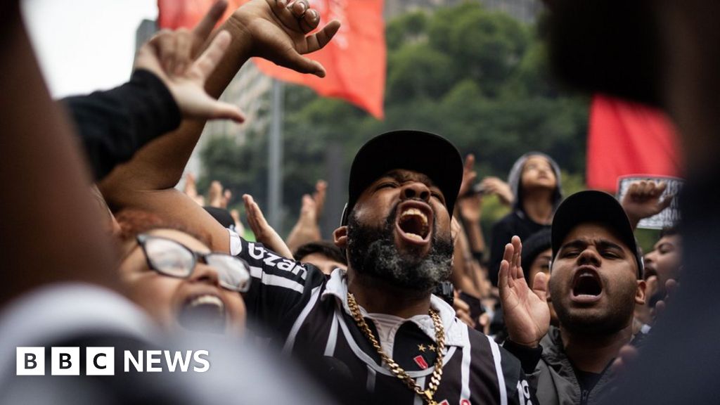 On the streets with Brazil's protesters