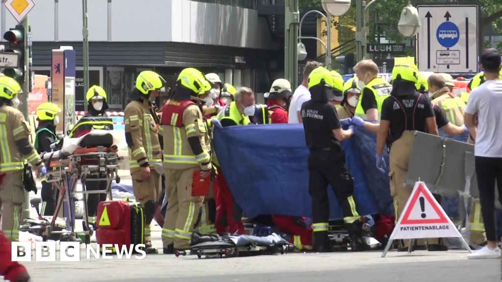 Berlin: One dead and others hurt as car drives into pedestrians