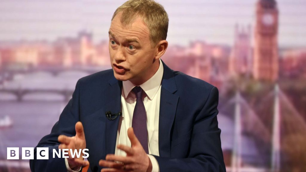 Tim Farron Says 'I'm A Bit Of A Eurosceptic' - BBC News