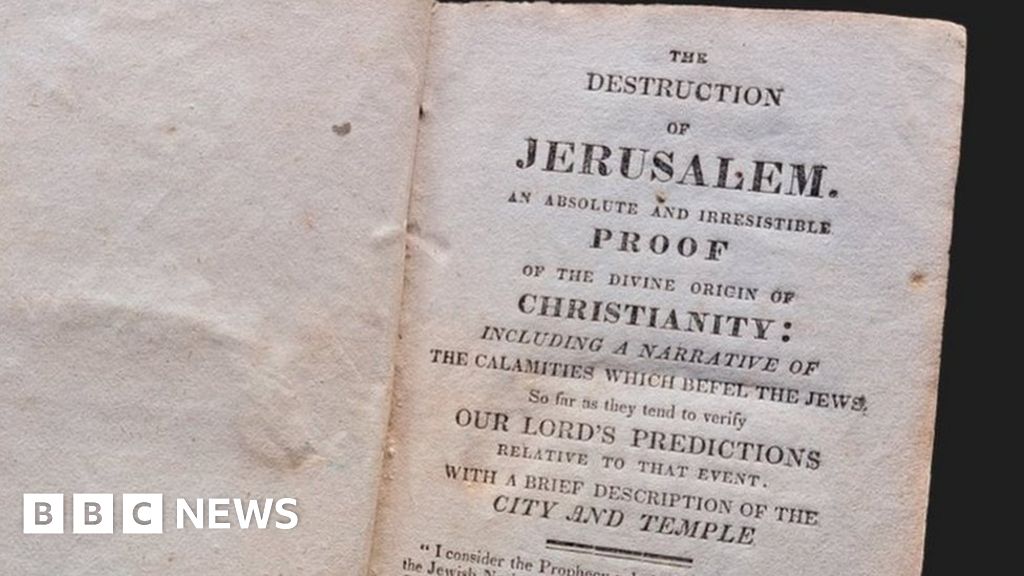 Book Bought By Guernsey Library Founder Returned