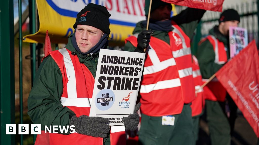Ambulance strikes: Unite union suspends action in England