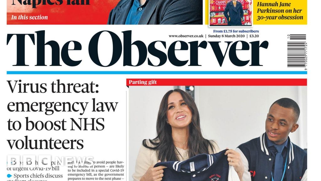 Newspaper headlines UK 'plans for the worst' amid coronavirus outbreak