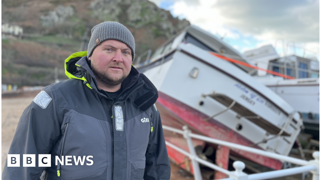 Bonne Nuit Harbour Storm causes thousands of pounds of damage BBC News