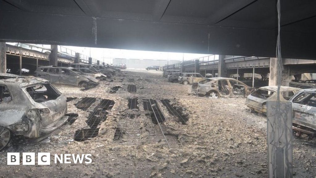 Plans To Demolish Liverpool Fire Ravaged Car Park Bbc News