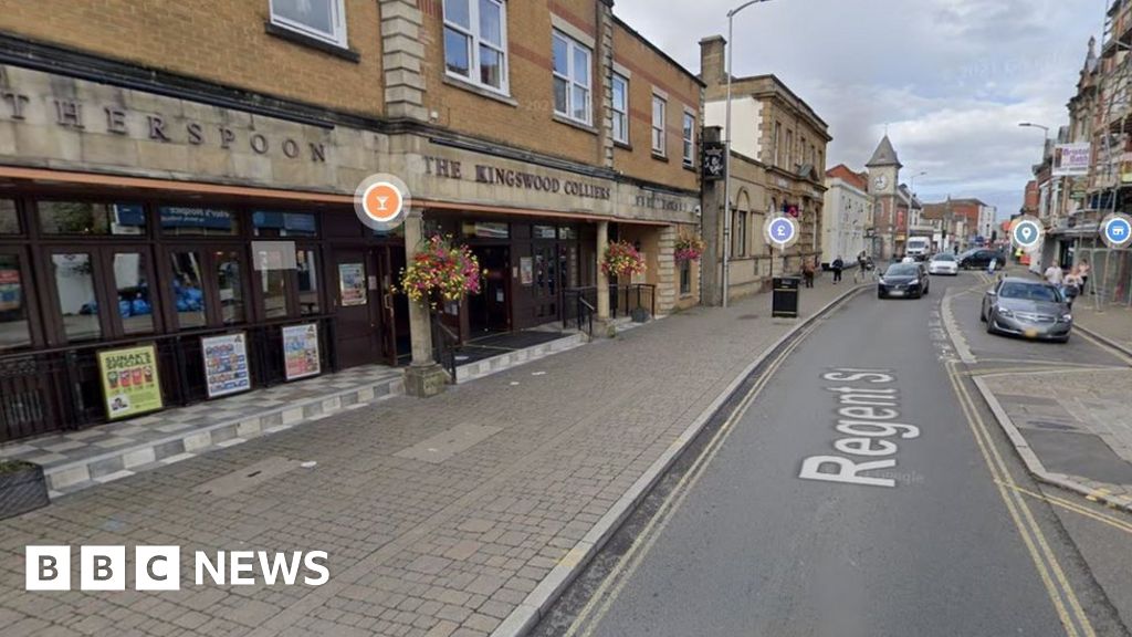 Man arrested after two hurt in Kingswood pub crash BBC News