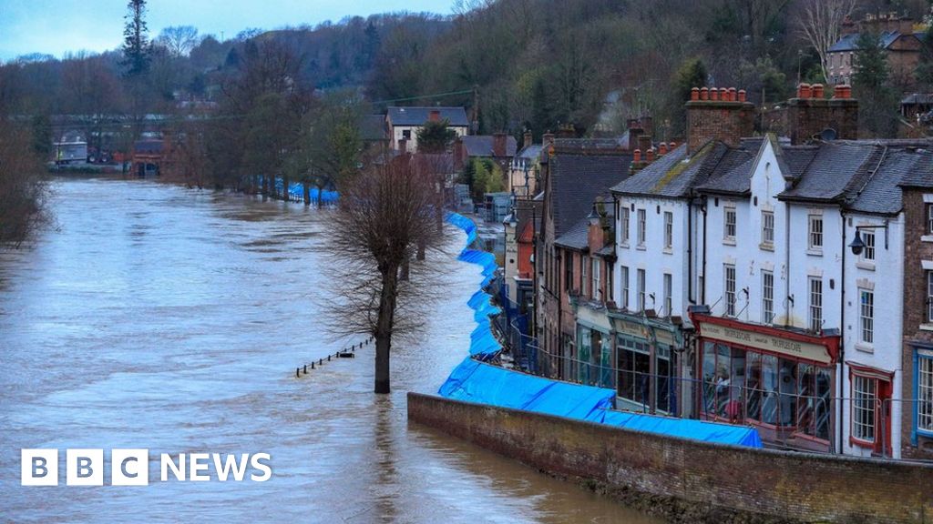 In pictures: flood-affected areas in the Midlands