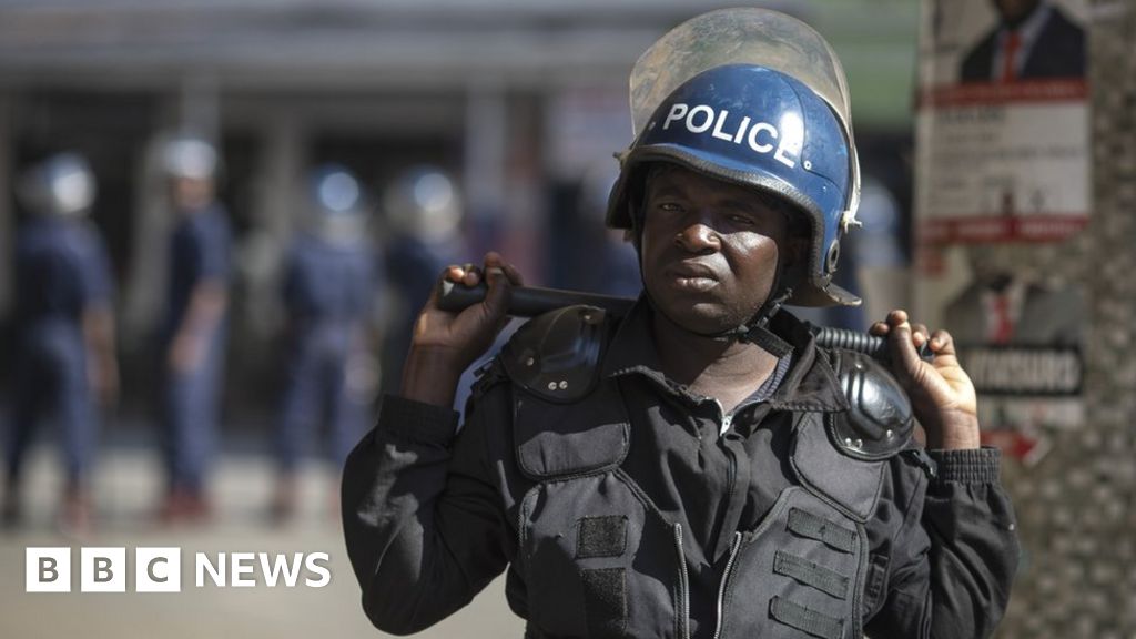 Zimbabwe Police Hunt For Opposition Mdc Officials Bbc News 