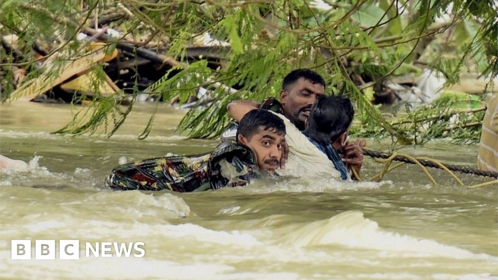 In pictures Chennai flooding BBC News