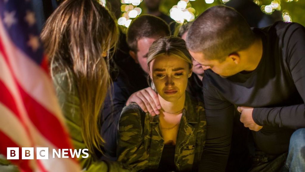 Vegas survivor dies in California attack