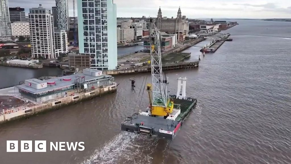 Manx Liverpool Ferry Terminal Takes Step Forward - BBC News