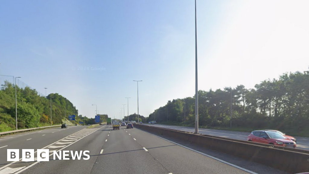 M5 Southbound Closed in Devon After Accident and Vehicle Fire