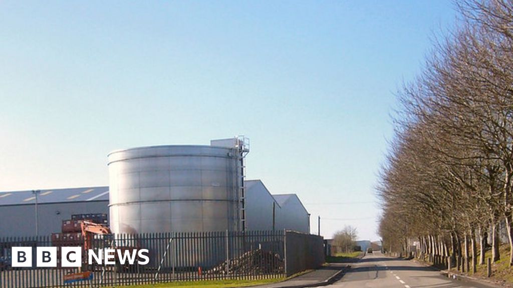 Death at Bridgend Industrial Estate prompts police probe BBC News