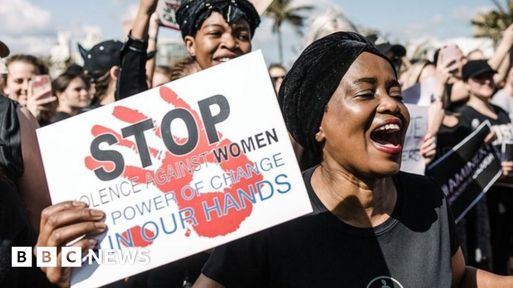 south-africa-violence-against-women-like-a-war-ramaphosa-bbc-news