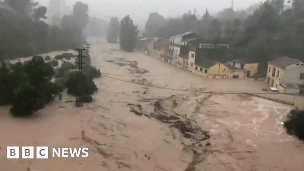 Torrential Rain Has Caused Flooding In Spain And The Balearics