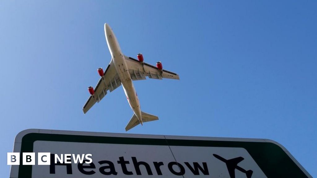 Heathrow passengers facing delays after staff shortages and strong winds