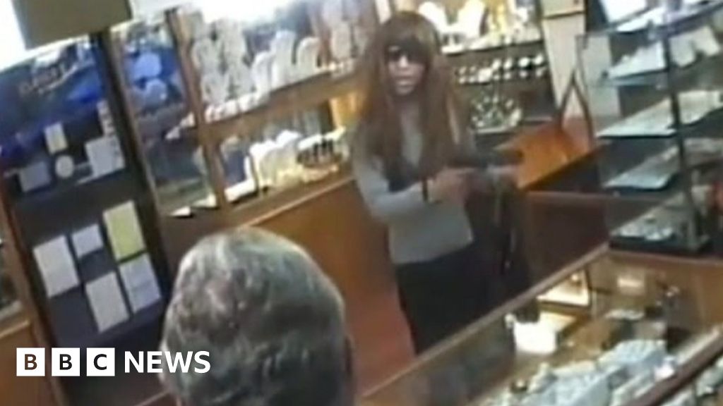 Man Who Dressed As Woman In Jewellery Robbery Attempt Jailed Bbc News