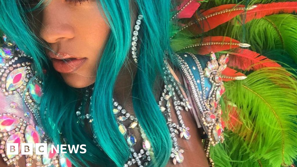 Rihanna's Crop Over costume goes viral BBC News