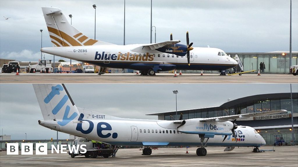 Channel Islands airline Blue Islands signs Flybe deal BBC News