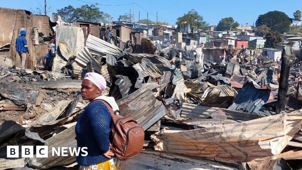 Kennedy Road fire: Hundreds of Durban homes destroyed in South Africa