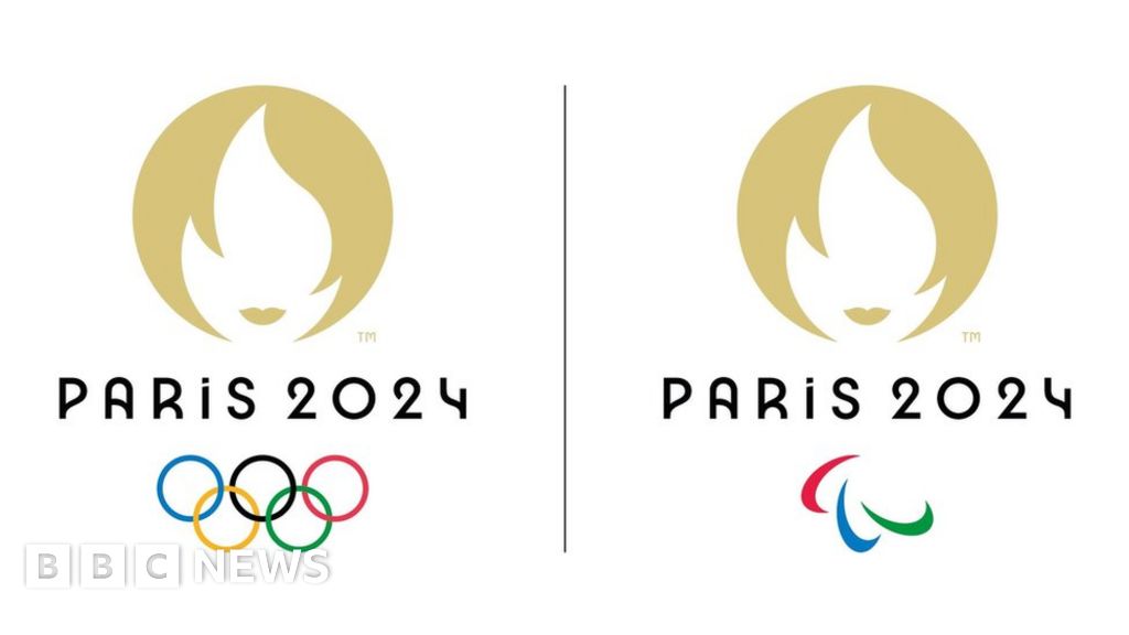 Olympic Flame Or Dating Ad Paris 2024 Logo Divides Opinion Bbc News